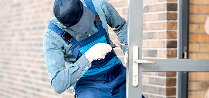 Pivot Storefront Door Locks Installation in Walnut Creek, California