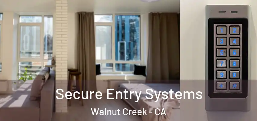 Secure Entry Systems Walnut Creek - CA